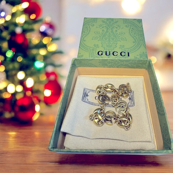 Gucci double G bracelet (7.5 inches) - Picture 1 of 4